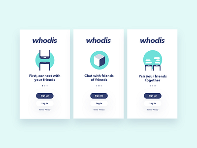 Onboarding for Whodis