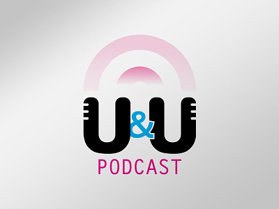 U&U Podcast Logo branding logodesign vector