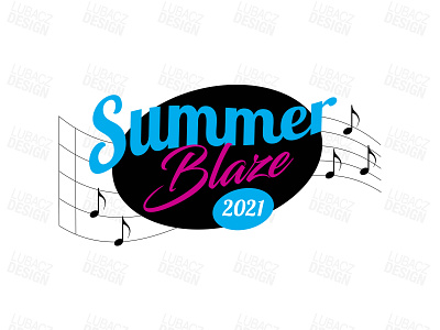 Summer Blaze - Design Test branding logo logo design