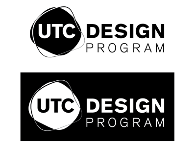 UTC Design - b&w brand rebranding student type university