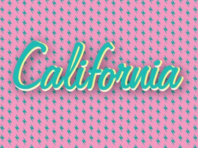 California - 3 california illustrator pattern photoshop