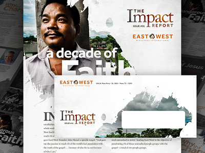 East West Full Design brand green identity mail missions newsletter orange photography print texture ui web