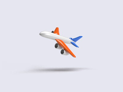 aircraft 3d art design digital graphic illustration photoshop website