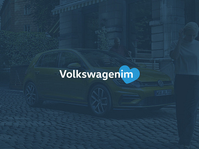 Logo Design Volkswagenim App app car design logo vector