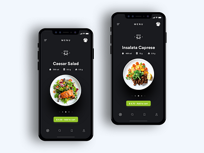 iPhone X - Food App