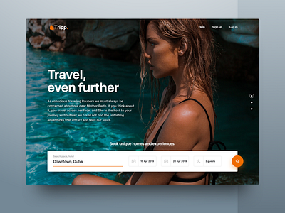 Travel Landing Page