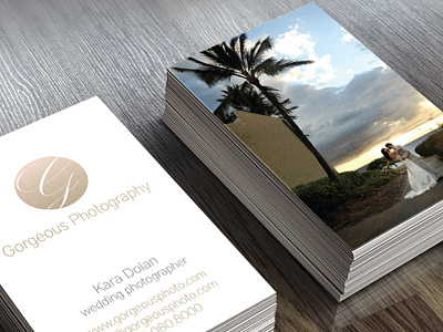 Gorgeous Photography Business Cards branding business cards design graphic design identity design logo photography wedding