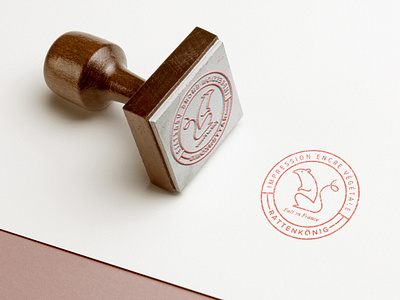 Stamp Rattenkönig branding design identity identity branding logo stamp stationery vector