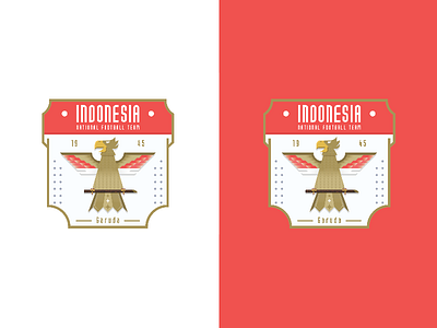 Redesign Logo Indonesian Football Club art badge branding colorfull design illustration illustrator logo simple vector