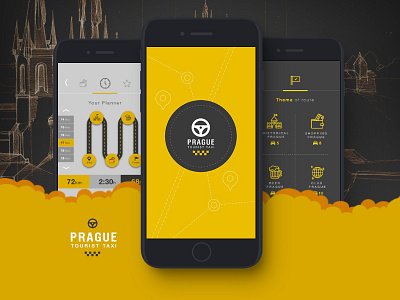 Prague tourist taxi app