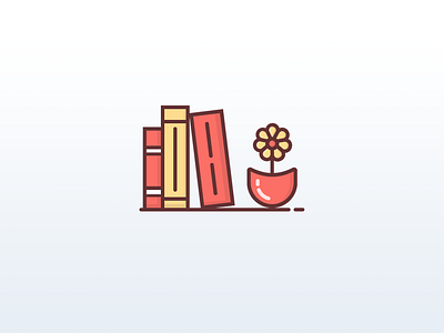 Bookshelf Icon