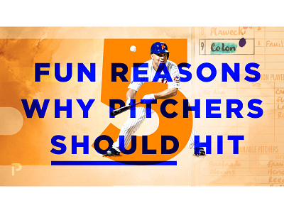 5 Reasons Why Pitchers Should Hit bartolo colon fantasy baseball mets mlb sports design