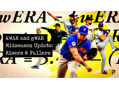 SP Midseason Update Graphic @pitcherlist fantasy baseball mlb sports design