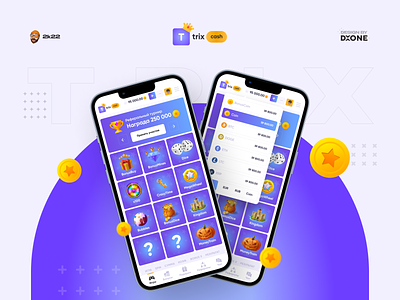TRIX - Mobile APP app casino gambling game mobile nft play2x