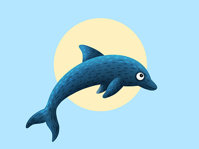 Dolphin - (29/100 ) Daily Illustration Challenge