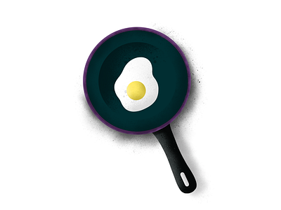 Fry Pan - (46/100 ) Daily Illustration Challenge