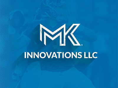 Mike Kafka Athlete Branding athlete branding creatitive football mk monogram nfl quarterback sports