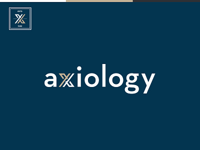 Axiology creatitive logotype monogram