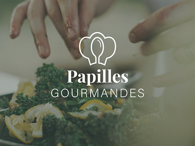 Papilles Gourmandes - Logo design designer freelance designer graphic design graphic identity logo logo design logodesign logotype typogaphy visual identity