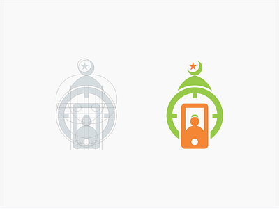 Muslim Apps Logo Design