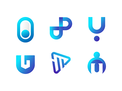 Logo concepts for UplyftCapital branding data connecting exploring program finance growth business icon apps logo marketing support money plan program technology apps u monogram