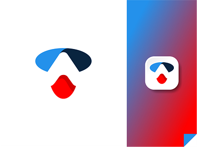 A Mark - Altva Logo a a letter design a mark app apps branding experience icon identity logo logo alphabet logo design logotype minimalist modern logo startup symbol symbol mark typography