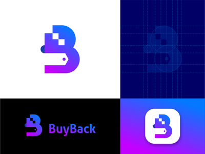 B Mark apps b mark block chain logo design branding business logo buy logo communication idenity identity interface logo logo app logo design logo for sale logo grid design logo letter minimalist modern logo symbol symbol mark