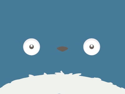 Chuu-Totoro design graphic illustration illustrator