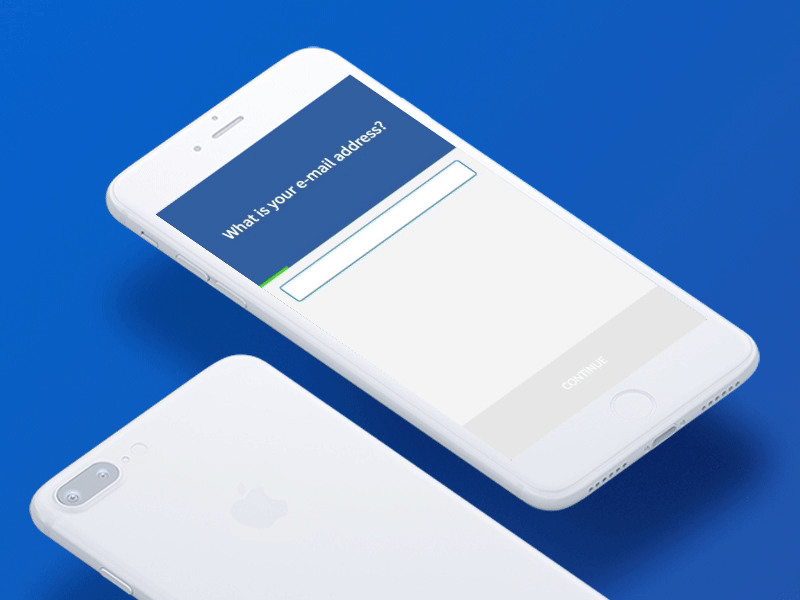 Signup process Mobile
