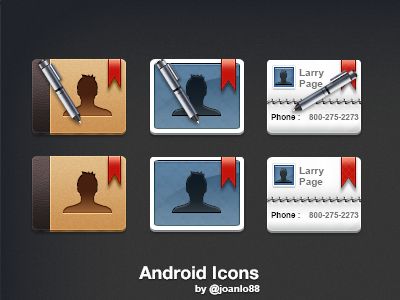 One+ Android android contacts icon one pen
