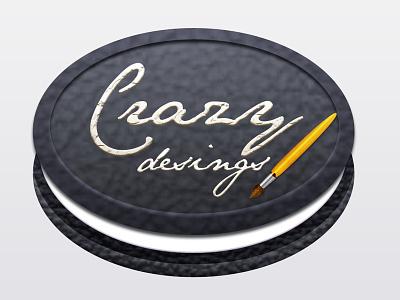 Crazy Desings brush logo