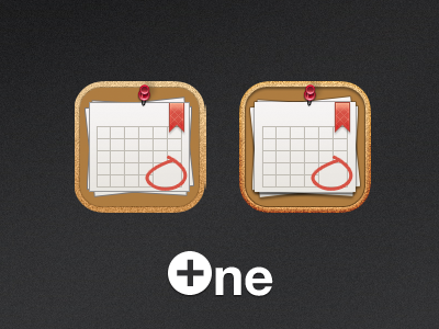 One+ Calendar calendar icons ios iphone theme