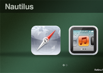 Nautilus Release icon iphone ipod nautilus release retina theme