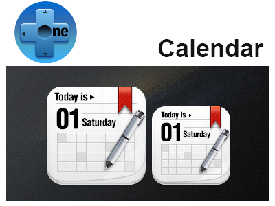 One+ Calendar calendar icon ipad iphone one pen
