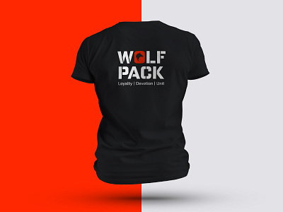 Wolf Pack Logo branding graphic design krav maga logo self defense