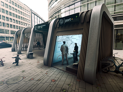 3D · Teleport 3d 3d art 3dsmax concept art futuristic teleport