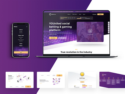 Younited.io is a Gaming & Betting platform aplication design desktop fintech graphic illustration interface landing landingpage mobile ui user experience user interface ux web webdesign