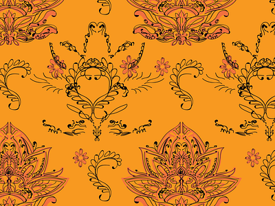 Sandalwood Incense design graphic pattern illustration pattern pattern design vector
