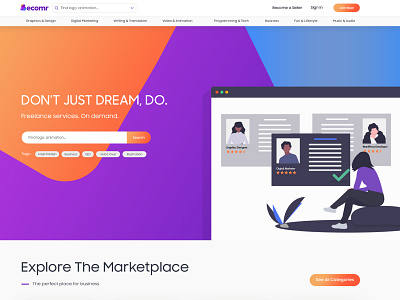 Ecomr - Freelance plateform