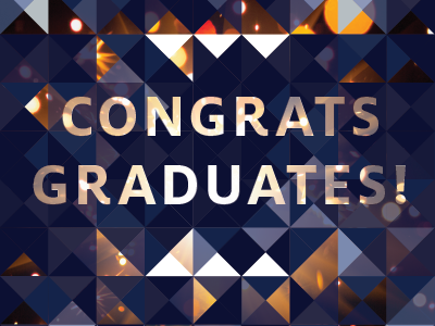 Congrats Graduates! celebrate pattern