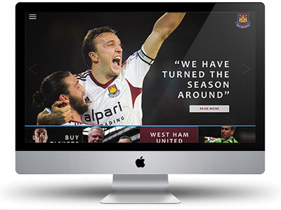 WHU Homepage Re-design coyi westham whu