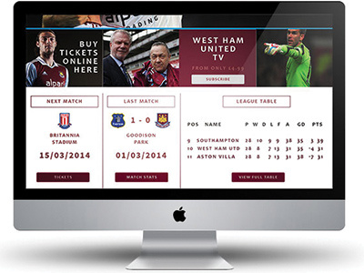 WHU Homepage Re-design coyi westham whu