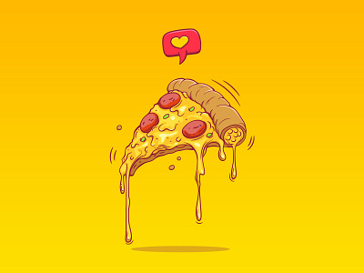 Pizza adobe illstrator graphic design illustrat illustration illustration art illustrator ilustração pizza vector youtube tutorial