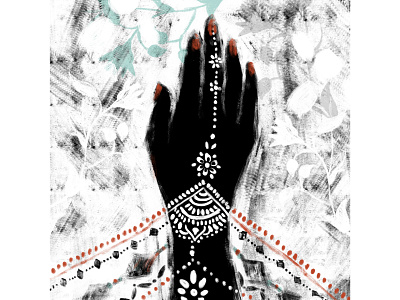 HAND adobe adobe photoshop art artwork dailyillustration digital digital art digitalillustration digitalpainting dribbble dribbblers floral hand drawn illustration illustration art persian wacom wacom tablet