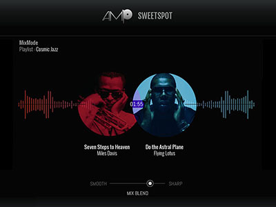 Sweetspot. Prototype app for Spotify.