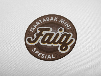 Martabak Mini Faiq Logo indonesian food logo design martabak