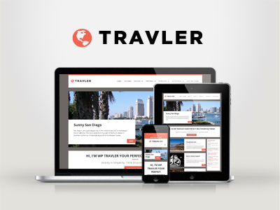 WP Travler — Responsive Multipurpose WordPress Theme clean creative minimal modern portfolio responsive wordpress