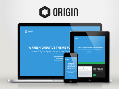 WP Origin — Responsive Creative WordPress Theme