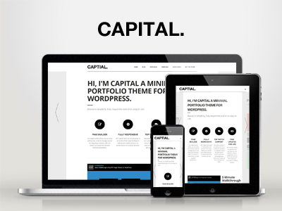 WP Capital — Responsive Creative WordPress Theme