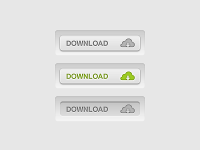 Download Button button download green grey ui